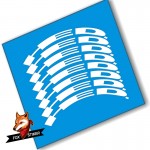 Bicycle Wheels Rim Decal Stickers for HED